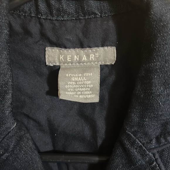 Kenar Black Sleeveless Vest Tailored Design - Picture 2 of 5